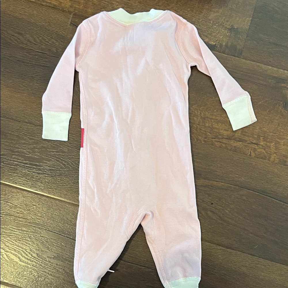 Hanna Andersson Baby Elf Pink One Piece Size 3-6 Months - Picture 5 of 5